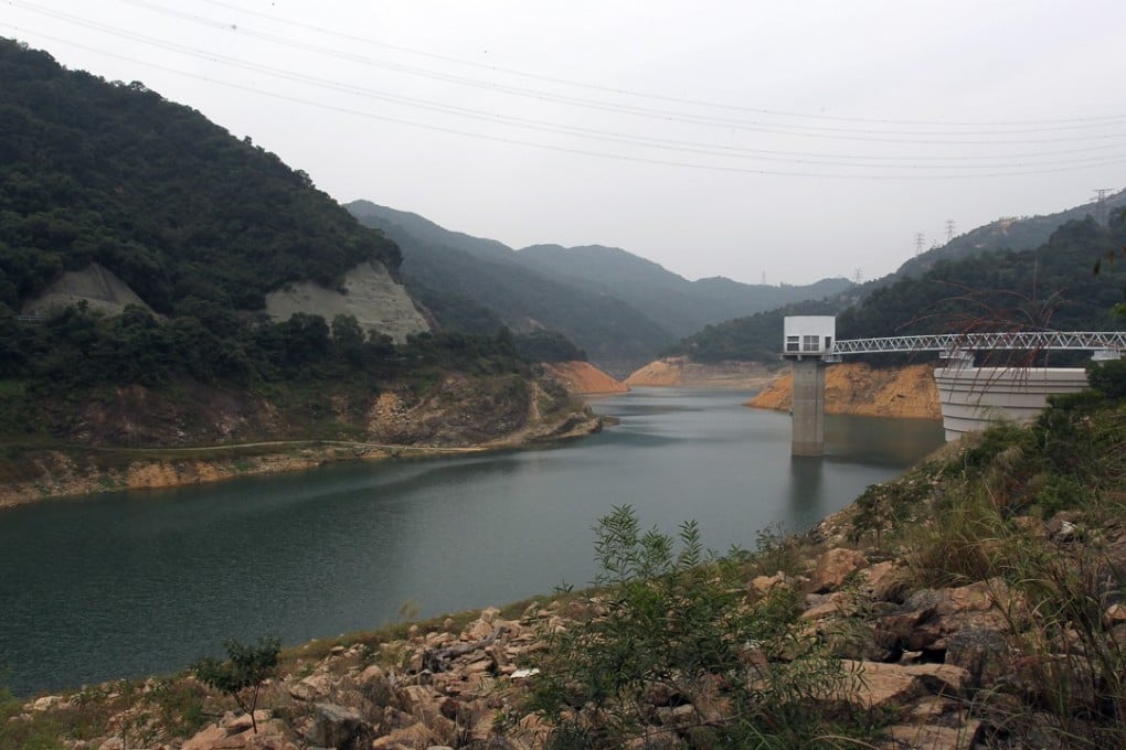 The man fell, injuring his head, near the Shing Mun Reservoir in Sha Tin. Photo: SCMP Pictures
