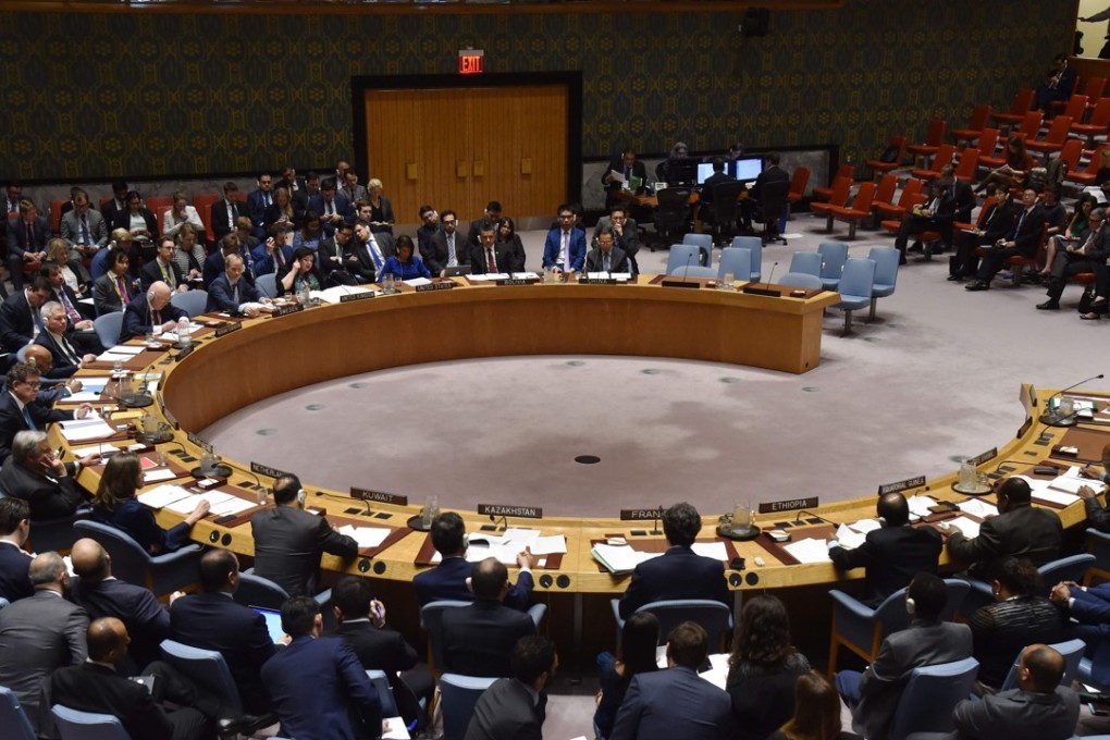 The UN Security Council meets in New York. Photo: AFP
