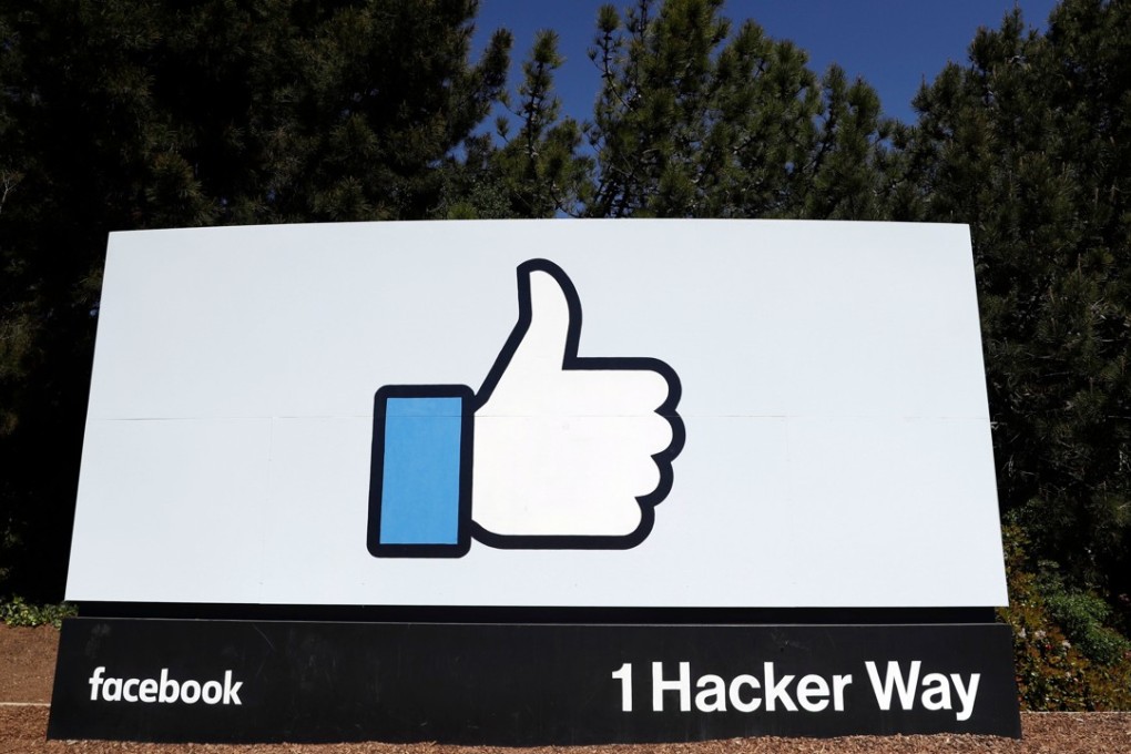 The Facebook logo is displayed at the company’s headquarters in Menlo Park, California. Facebook is giving people an avenue to rally support for different causes, with a reach that was unimaginable only a decade ago. Photo: AP