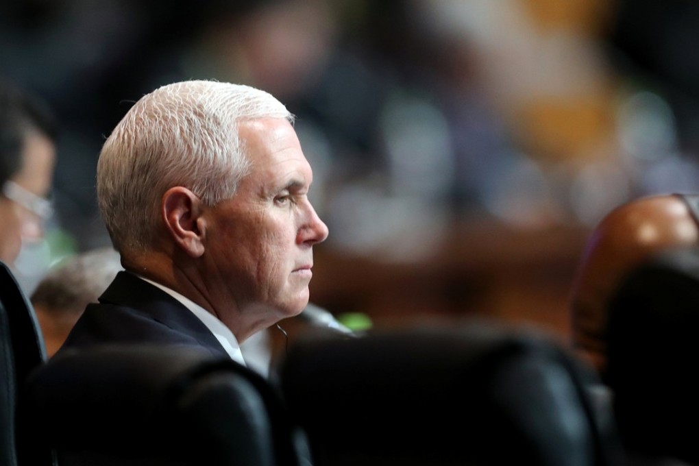 US Vice-President Mike Pence, pictured on Saturday in Peru, had previously managed to avoid the staffing dramas swirling around the White House. Photo: Reuters