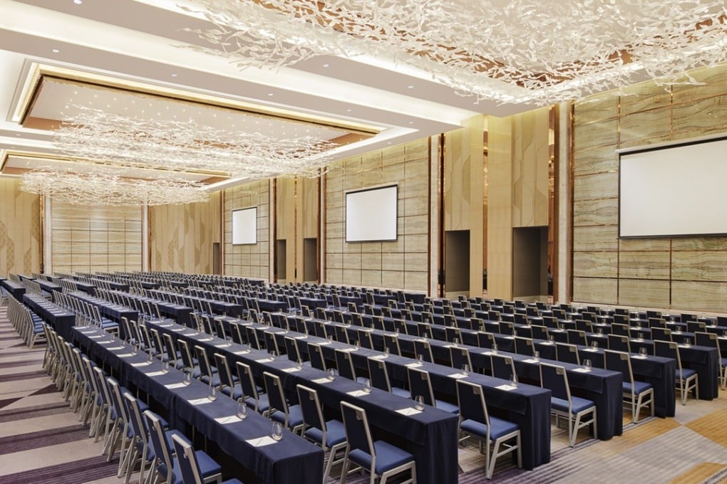 Grand ballroom at Sheraton Guangzhou Nansha Hotel