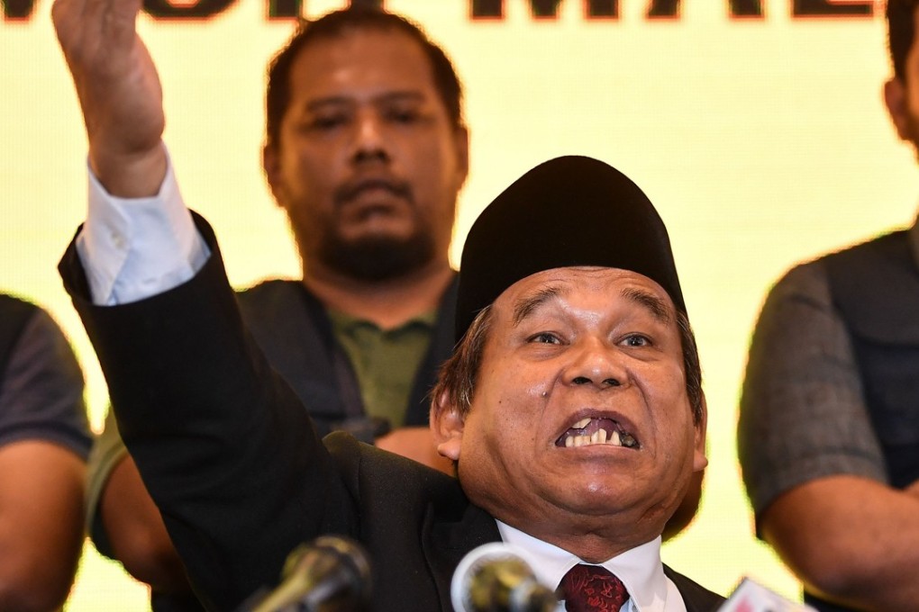Malaysia's King of Bomoh, Ibrahim Mat Zin, 68, is running in the May general elections for a seat in northern Perak state. Photo: AFP