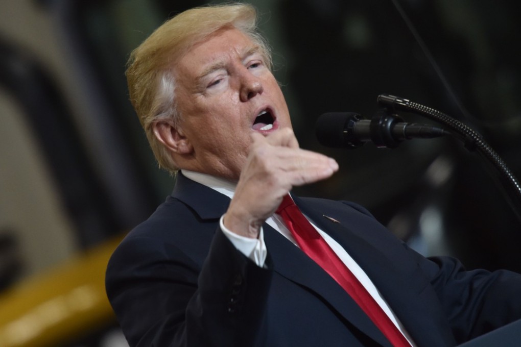 US President Donald Trump has popularised the term ‘fake news’. Photo: AFP
