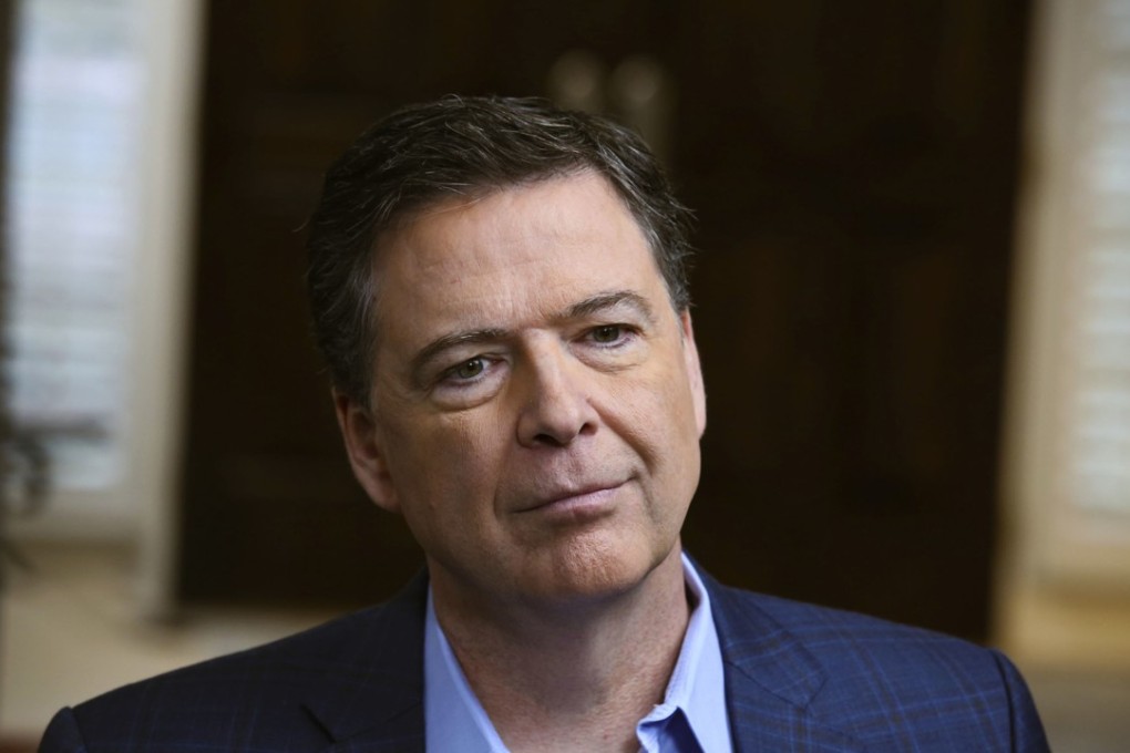 Former FBI director James Comey. Photo: AP