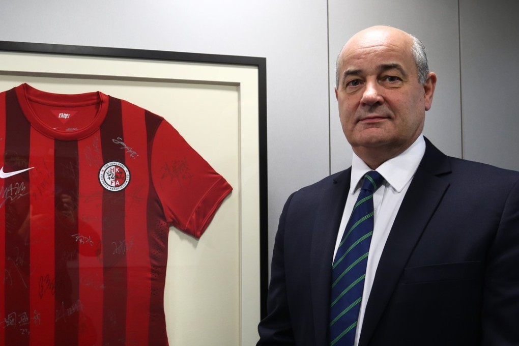 Hong Kong Football Association chief executive Mark Sutcliffe. Photo: Jonathan Wong