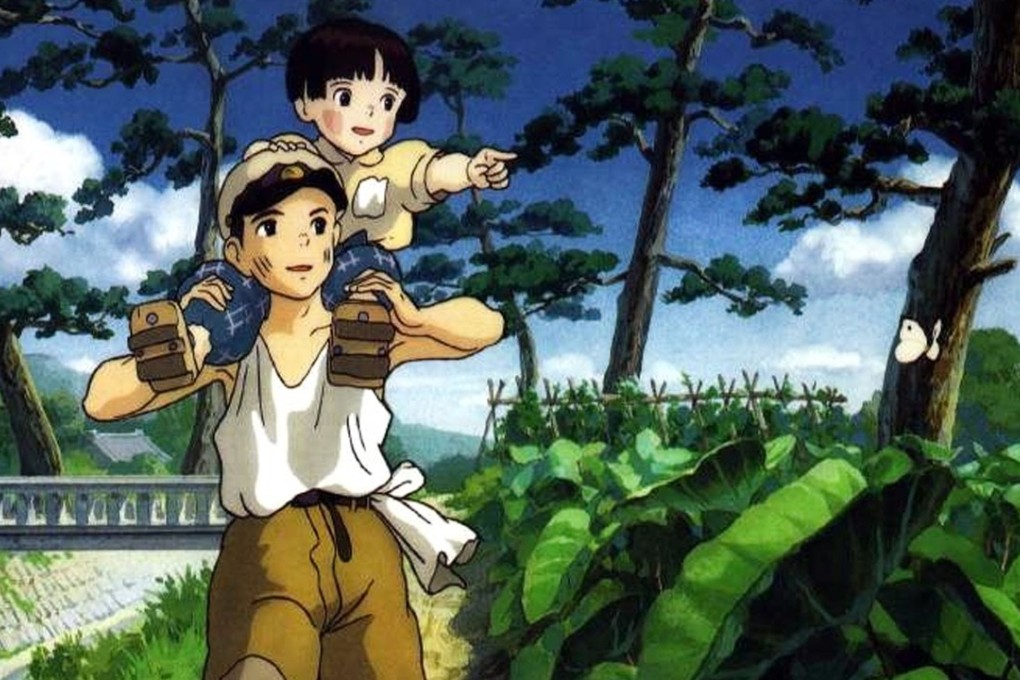 A scene from the Studio Ghibli’s 1988 anime ‘Grave of the Fireflies’. Photo: Handout
