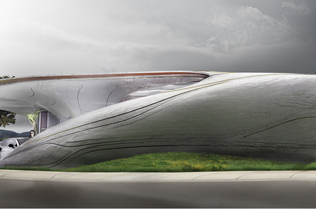 A rendering of the Curve Appeal home. Photo: Branch Technology