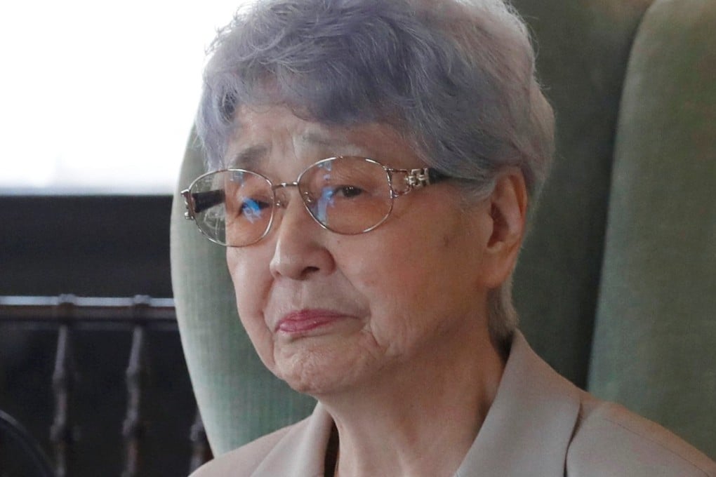 Sakie Yokota, mother of Megumi Yokota who was abducted by North Korea agents at age 13 in 1977. Photo: Reuters