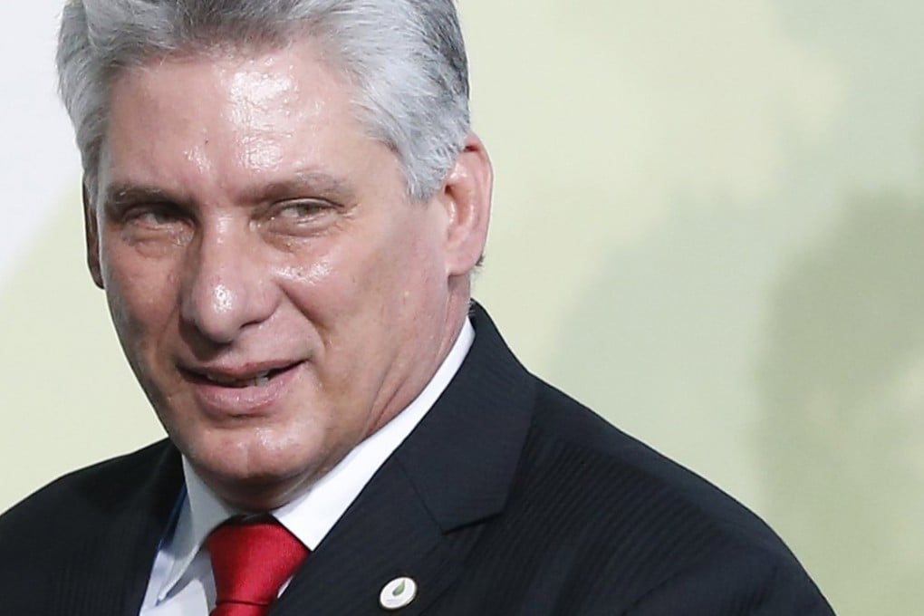 Cuban Communist Party stalwart Miguel Diaz-Canel replaced Raul Castro as president on Thursday, a new chapter for the island after nearly 60 years of rule by the Castro brothers but a change that is aimed at preserving Cuban socialism. Photo: EPA