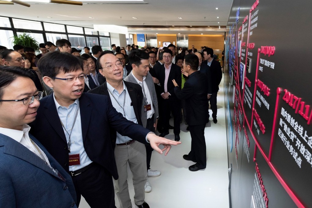This is the largest group of legislators to visit mainland China since April 2014. Photo: Handout