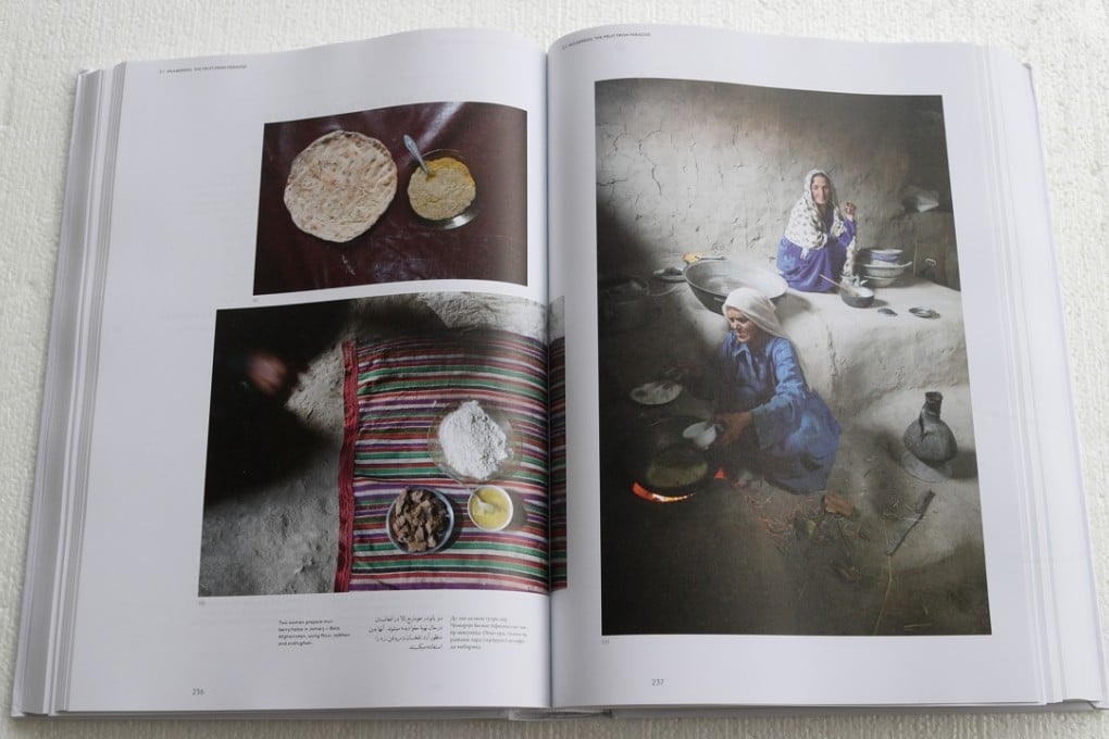 A spread from cookbook With Our Own Hands: A Celebration of Food and Life in the Pamir Mountains of Afghanistan and Tadjikistan' by Frederik van Oudenhoven, and Jamila Haider. Pictures: Winson Wong