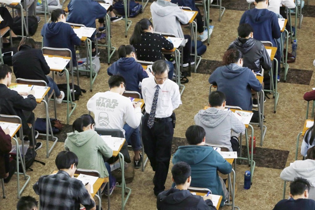 Education looks likes it's getting a budget increase of 28.4 per cent, from HK$25.2 billion to HK$113.7 billion. But as a share of the total government spending, the budget dropped from 22.9 per cent in 2007-2008 to 20.4 per cent in 2018-2019. Photo: Pool