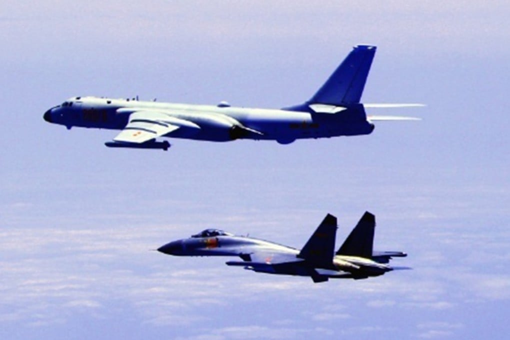 China’s People’s Liberation Army said its aircraft had conducted “Island encirclement” patrols near Taiwan in recent days. Photo: Weibo