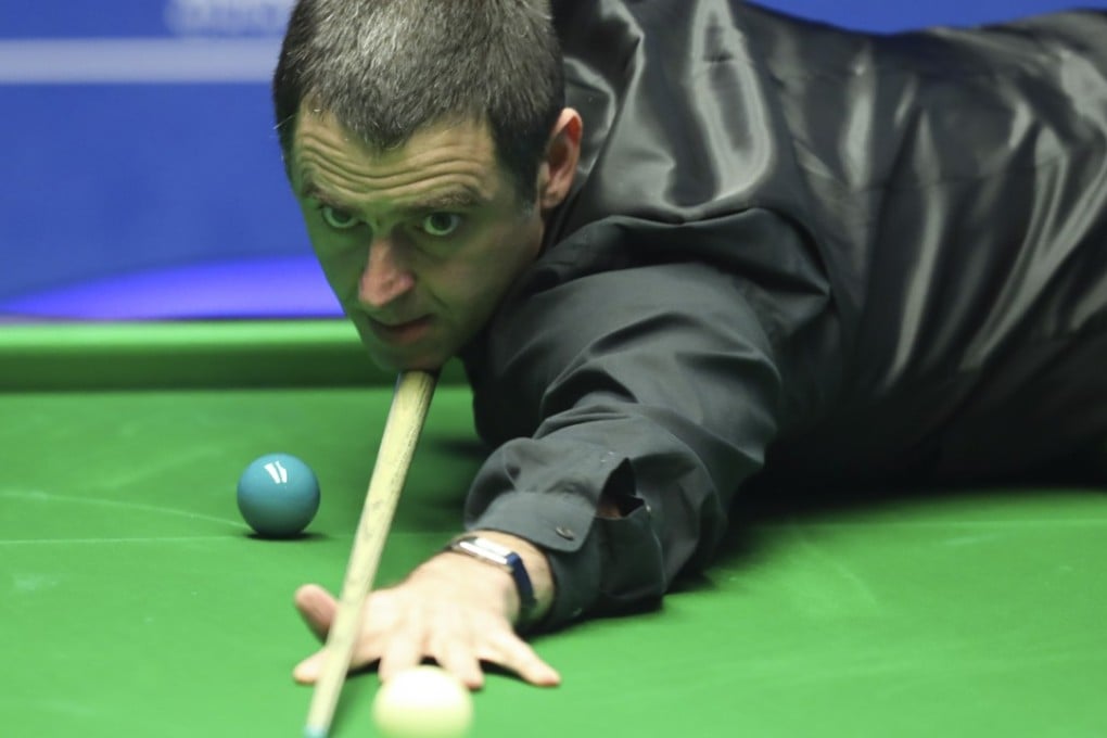Ronnie O'Sullivan during his first-round fightback against Stephen Maguire. Photo: Xinhua
