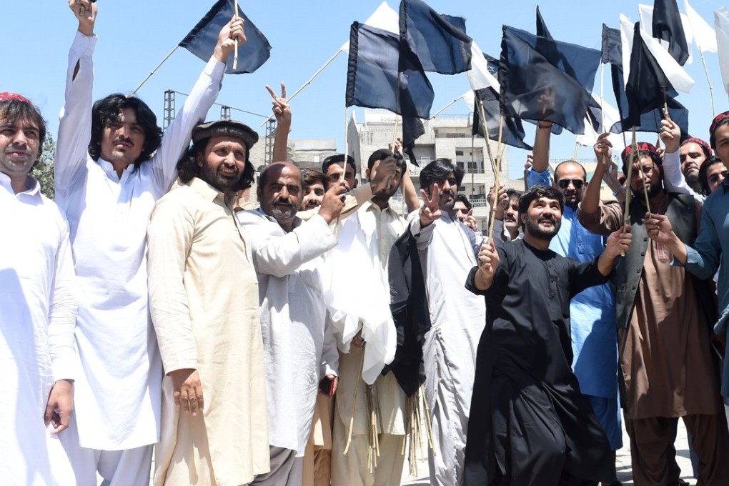 Members of the Pashtun Protection Movement. Photo: AFP