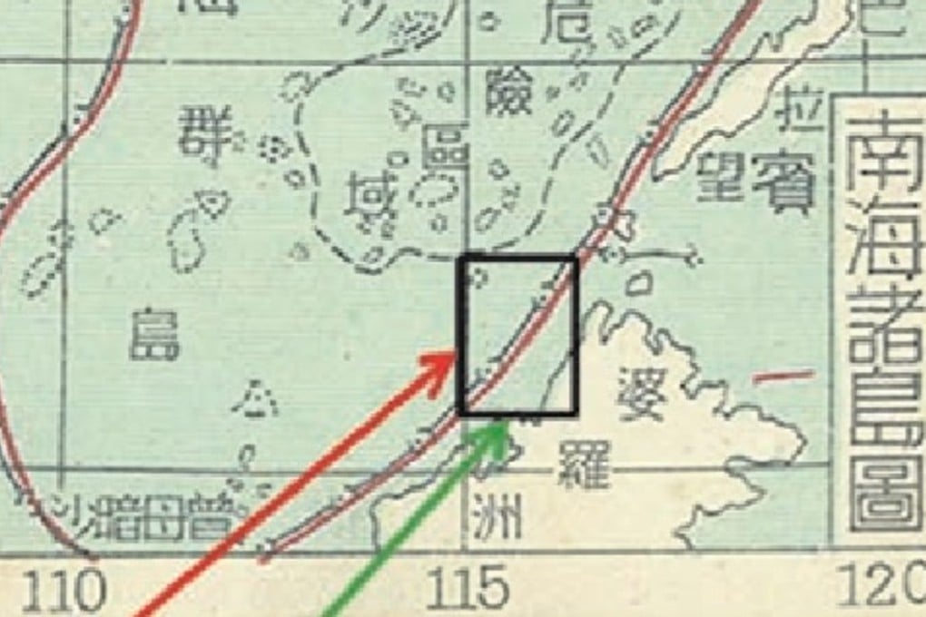 A continuous boundary in the South China Sea being drawn by Chinese government scientists will be based partly on a map approved and published by Beijing in 1951. Photo: HANDOUT