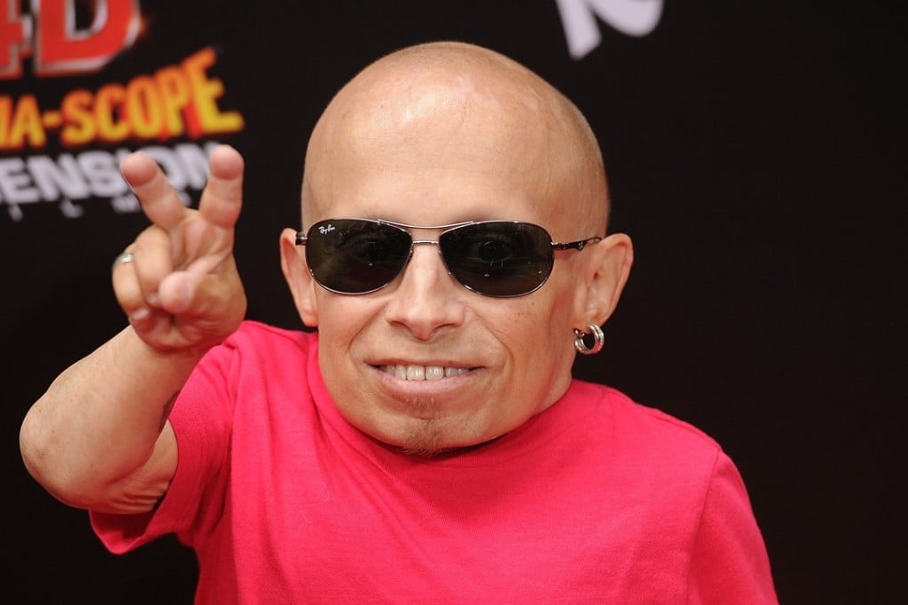 Verne Troyer arrives at the ‘Spy Kids: All the Time in the World 4D’ Los Angeles premiere. Photo: AFP