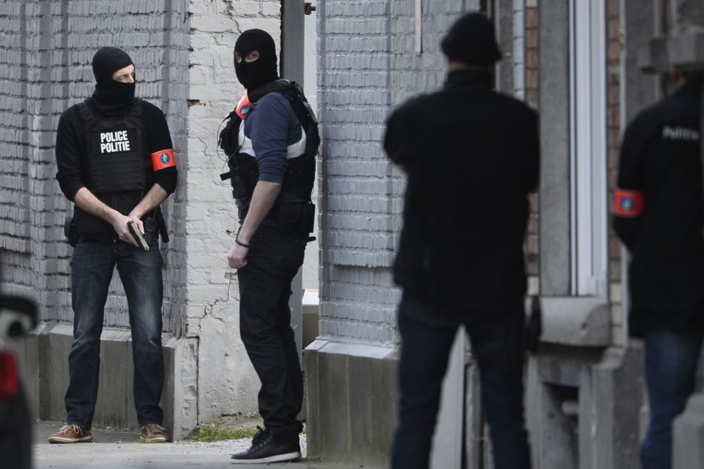 The scene of the shoot-out in Brussels in March 2016. Photo: AFP