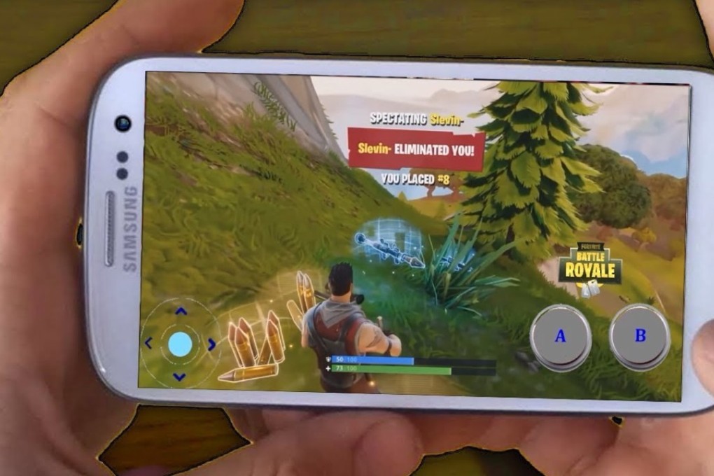 A player battles it out on Fortnite. Photo: HANDOUT