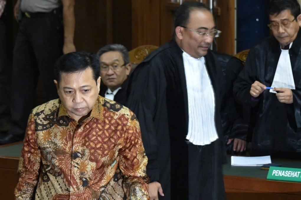Indonesia’s former house speaker Setya Novanto. Photo: AFP