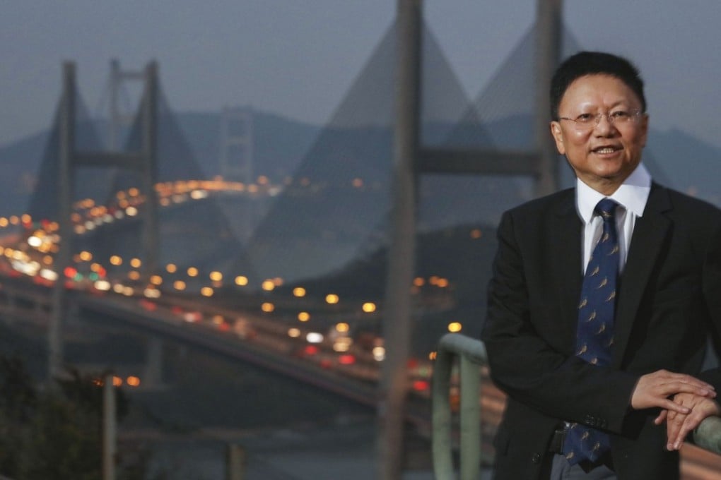 Robin Sham, the engineer behind the construction of the Kap Shui Mun and Stonecutters bridges. Photo: Felix Wong