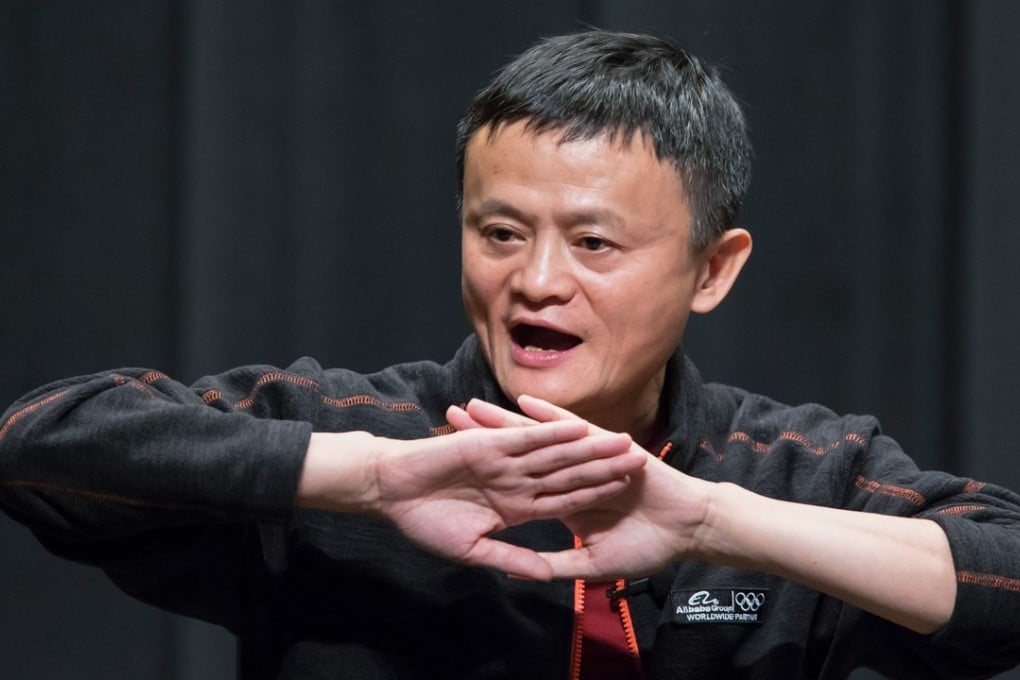 Jack Ma, chairman of Alibaba, speaks during an event at Waseda University in Tokyo, Japan. Photo: Bloomberg