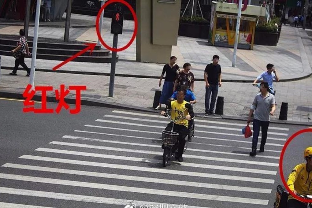 Shenzhen has been a pioneer in adopting the most advanced technologies to deal with road rule violations. Photo: Handout