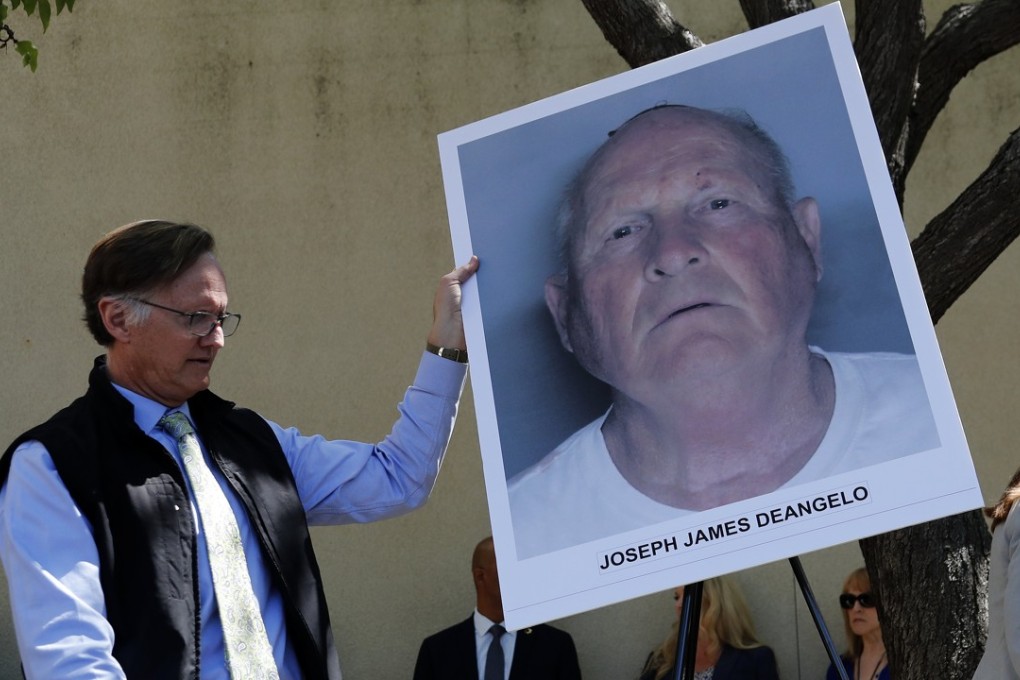 The mug shot of the suspect identified as Joseph James DeAngelo. Photo: EPA