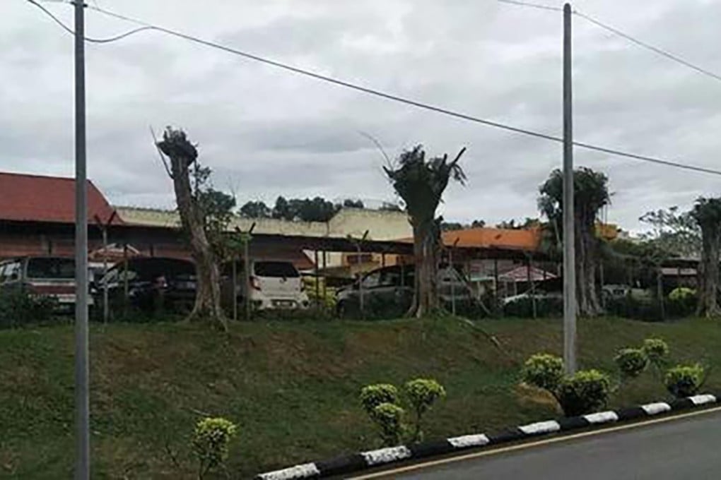 A view of the prison where several of the Chinese women have been detained. Photo: sina.com