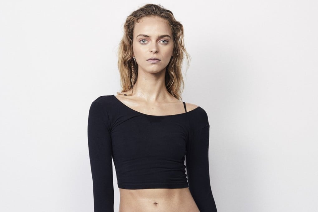 A look from Wone's first collection, by Kristin Hildebrand.