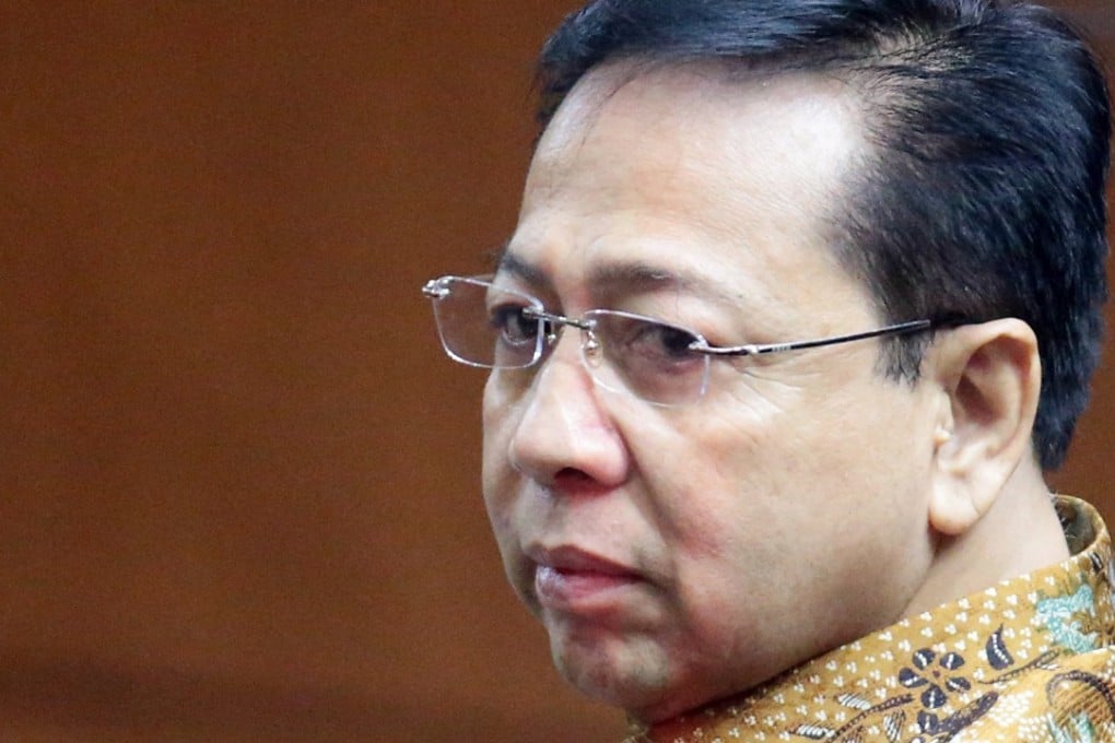 Former Indonesian speaker Setya Novanto. Photo: EPA