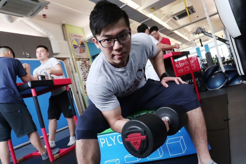 Tommy Kwong’s Hong Kong Armwrestling Association started off with nothing. Photo: Jonathan Wong