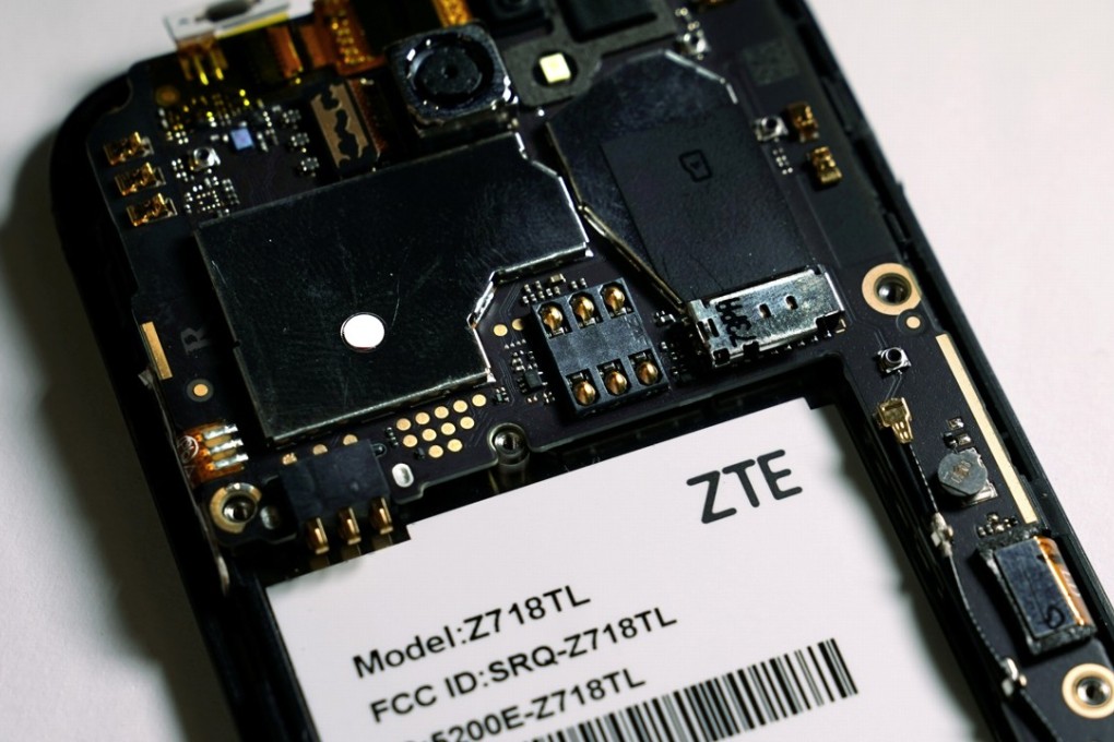 Threats of a trade war with the US have put the future of Chinese smartphone maker ZTE in doubt. Photo: Reuters