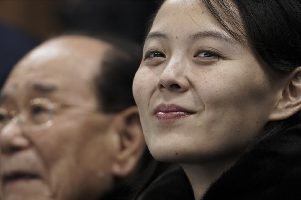 Kim Yo-jong’s addition to the North Korean delegation points to her growing stature in the wake of her appearance at the Pyeongchang Winter Olympics. Photo: AP