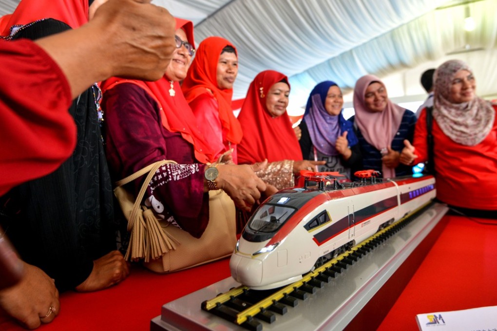 The East Coast Rail Link project in Kuantan, Malaysia, is to be built as part of China’s Belt and Road Initiative. Photo: Xinhua