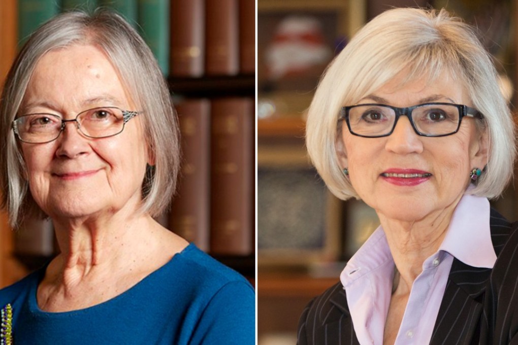 The appointments of Baroness Brenda Hale (left) of Britain and Beverley McLachlin of Canada must be approved by the Hong Kong legislature. Photo: Handouts