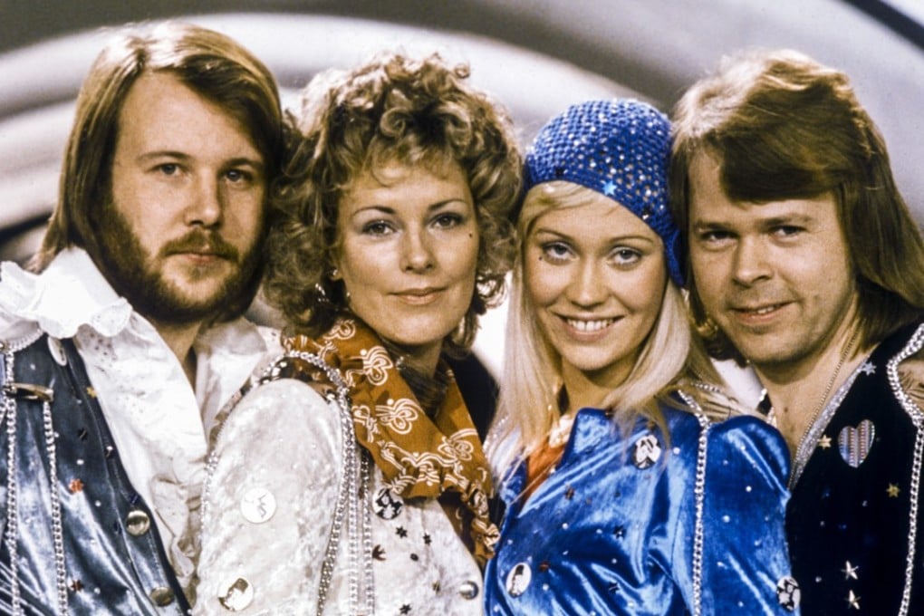 The members of ABBA in 1974  (from left): Benny Andersson, Anni-Frid Lyngstad, Agnetha Faltskog and Bjorn Ulvaeus. They announced on Friday that they have recorded two new songs. Photo: TT News Agency via AP