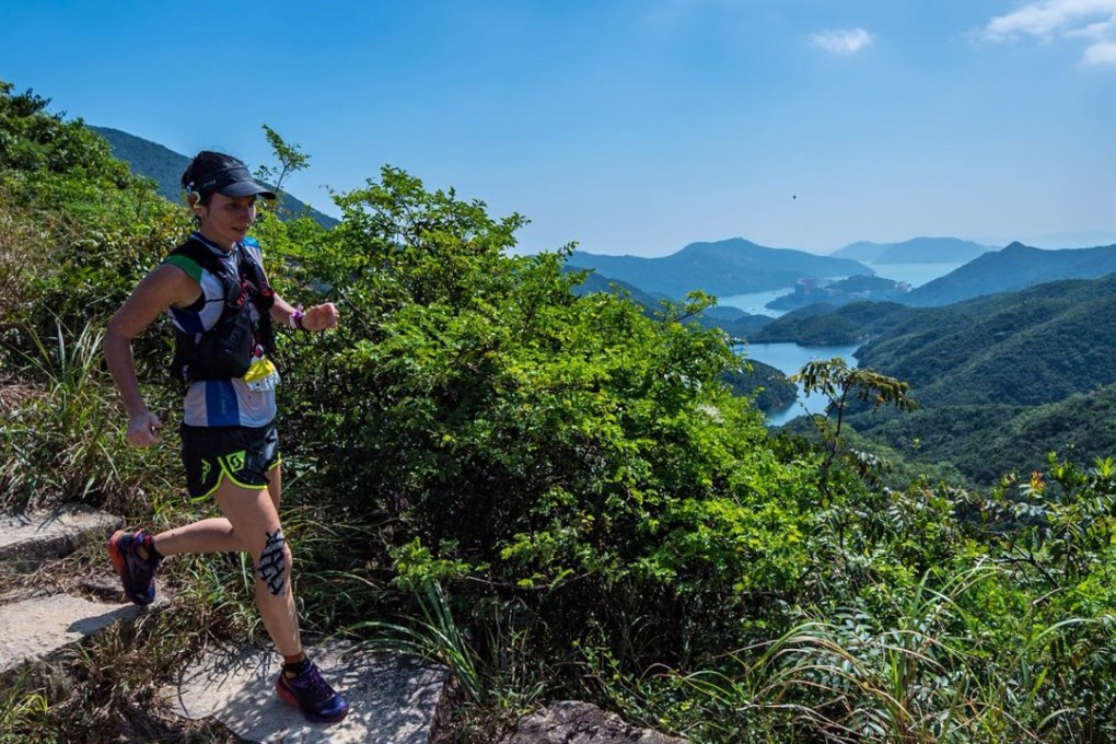 Marie McNaughton running the MSIG HK50 – a long hard season has left her body riddled with injuries. Photo: Action Asia Events
