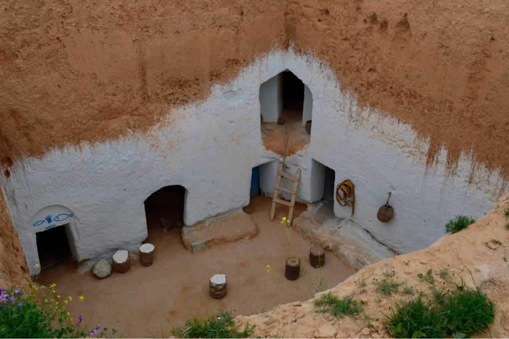 A traditional underground Berber home, now a museum. The home is near Matmata, a town in southern Tunisia known also as a setting for the filming of the original Star Wars film. Photo: AP