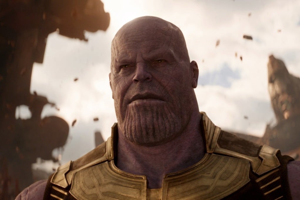 The villain in Avengers: Infinity War is more nuanced than in most comic-book movies. Created from CGI motion capture, Thanos is voiced by Josh Brolin. Photo: Film Frame-Marvel Studios-Walt Disney