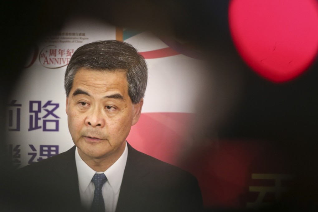 Leung Chun-ying has warned he will take legal action to protect his reputation. Photo: David Wong