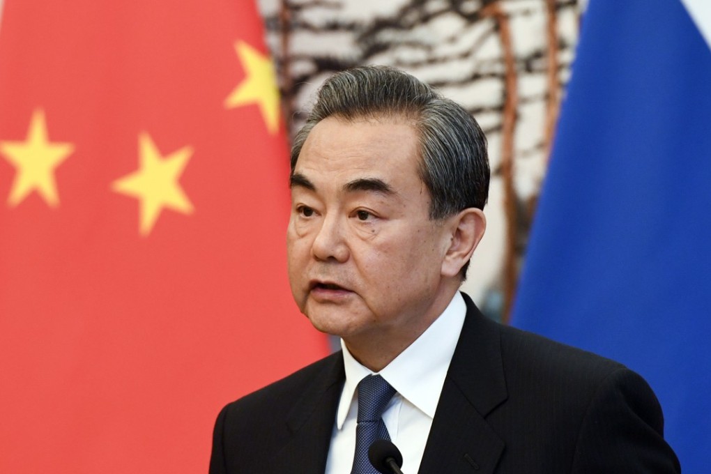 Chinese Foreign Minister Wang Yi pictured at an event in Beijing earlier this month. Photo: Associated Press