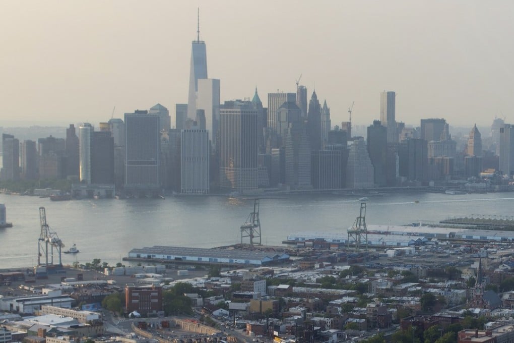 The Manhattan skyline. What shape will passengers be in after 19 hours on board Singapore Airlines’ non-stop flight from the Lion City to Newark Liberty International Airport? Photo: Bloomberg