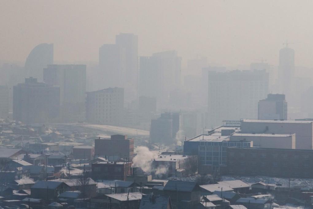 Ulan Bator topped New Delhi and Beijing as the world’s most polluted capital in 2016, Unicef said in a report warning of a health crisis that has put every child and pregnancy at risk. Photo: AFP