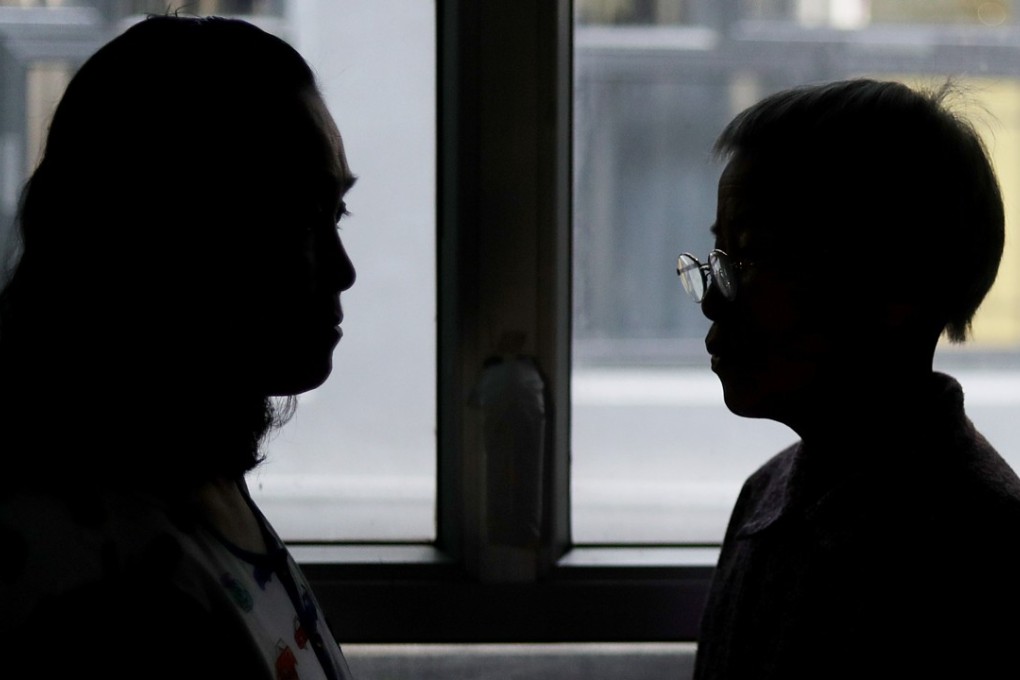 Ling (right) has been a cleaner for two decades and plans to keep going for as long as possible. Photo: Winson Wong