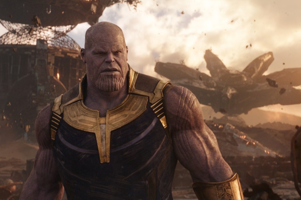 Josh Brolin as Thanos in a still from Avengers: Infinity War. Photo: Marvel Studios