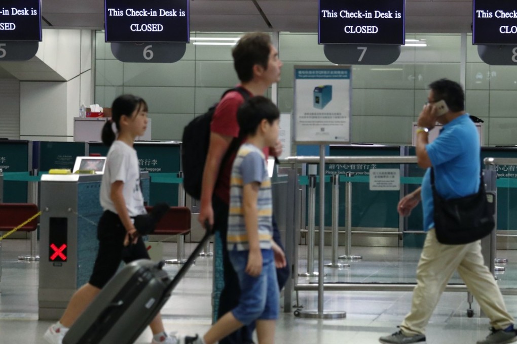 Services for the other 60 airlines have resumed. Photo: Nora Tam