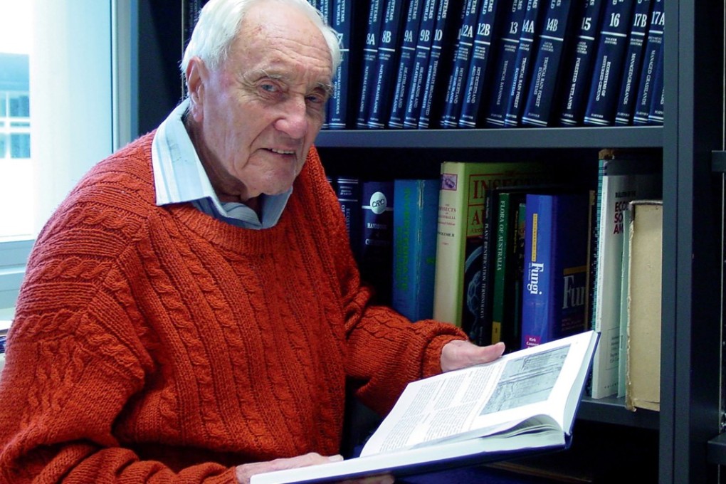 Australia's oldest scientist David Goodall in his hometown Perth. Photo: AFP