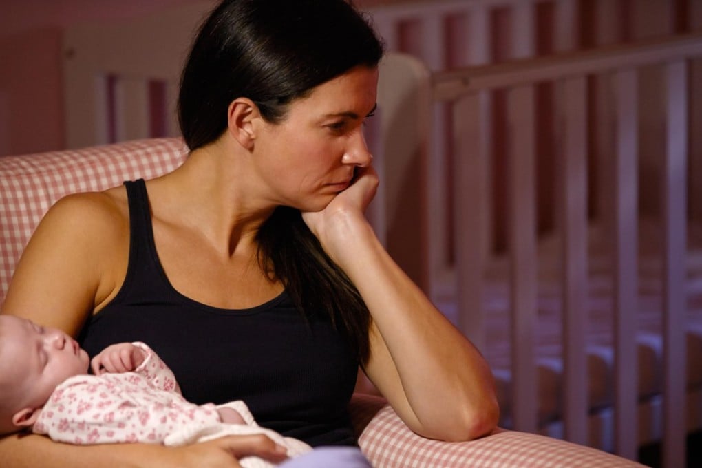 Three to six per cent of new mums experience postnatal depression. Photo: Alamy
