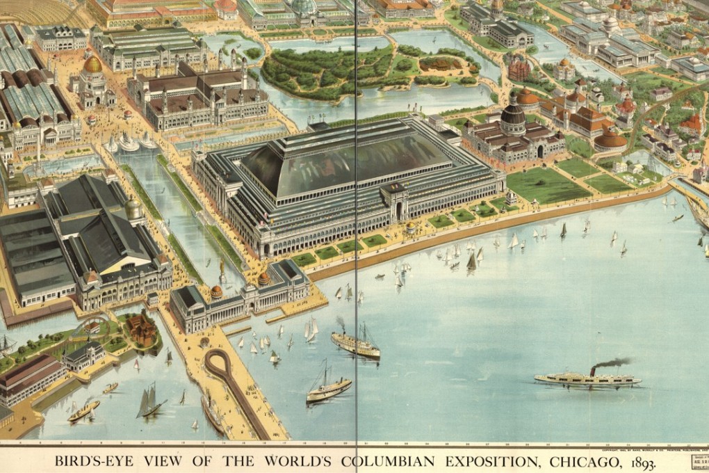 The 1893 World’s Columbian Exposition in Chicago included, among other attractions, the original Ferris wheel and the first moving walkway.